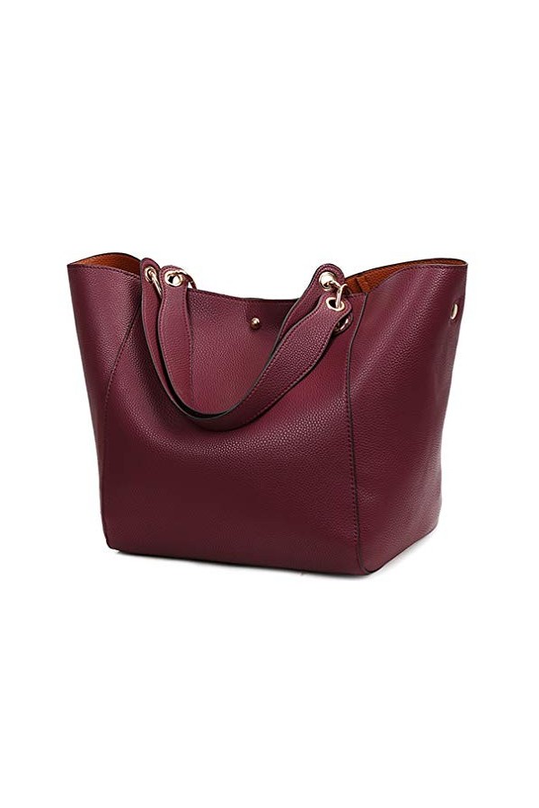 Pahajim Mode Sacs à main Femme Grandes Capacité Poches Sac à Bandoulière Shopper Sac Souple pour le Travail et les Voyages le