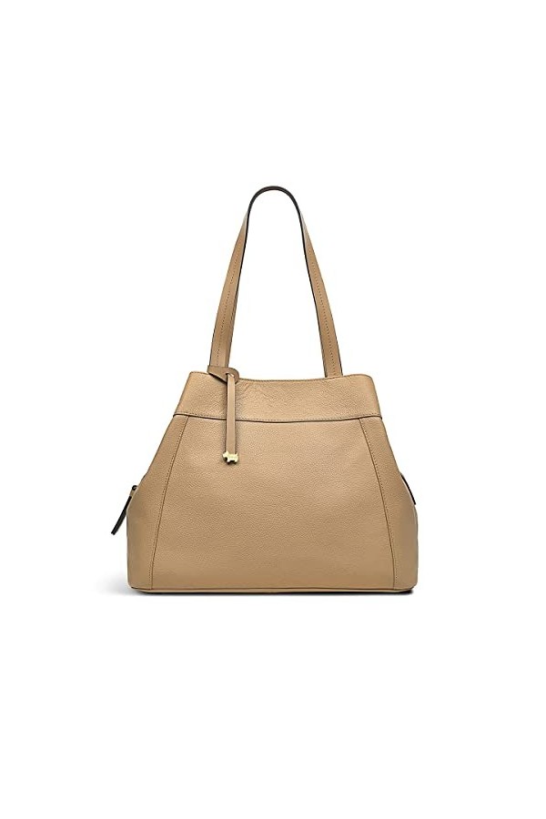 Radley London Shepherdess Walk Sac à bandoulière zippé Taille M, naturel, Medium