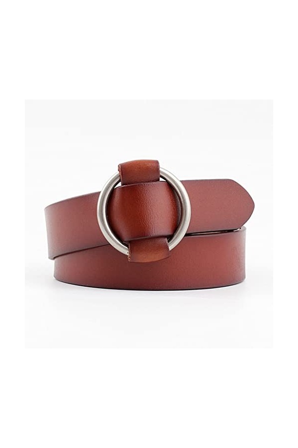 NOOFIE Ceintures pour Femmes Ceintures pour Femmes Non poreuses Jeans Ceintures pour Femmes Accessoires en Cuir pour Femmes 