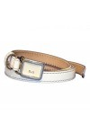 D&G - Ceinture - Femme Blanc crème 95 cm