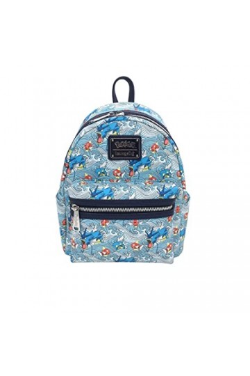 Loungefly Pokemon Magikarp Gyrados AOP Bandoulière réglable, Multicolore