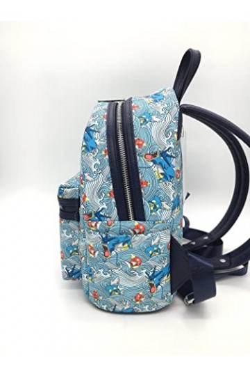 Loungefly Pokemon Magikarp Gyrados AOP Bandoulière réglable, Multicolore