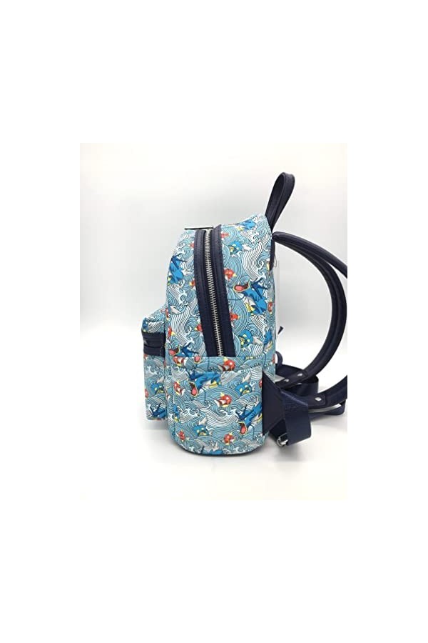 Loungefly Pokemon Magikarp Gyrados AOP Bandoulière réglable, Multicolore