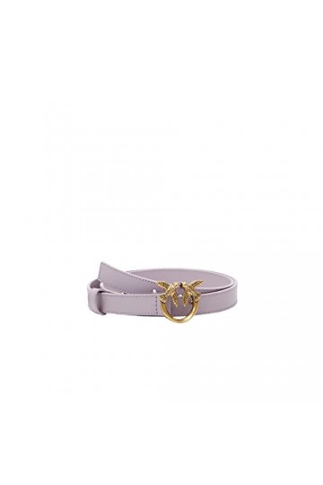 Pinko Love Berry H2 Belt Vitello Set Ceinture, Y13q_Iris-Antique Gold, M Femme