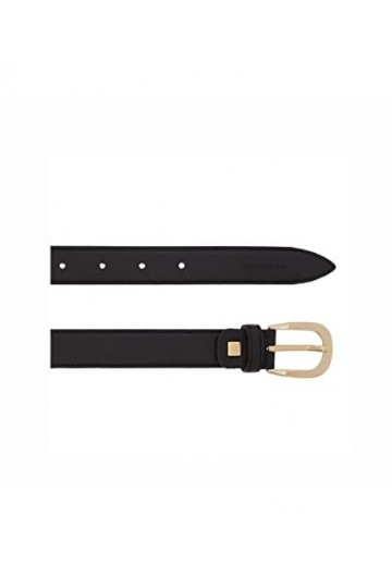 PIQUADRO CEINTURE FEMME 25 MM EN CUIR CIRCLE, Noir