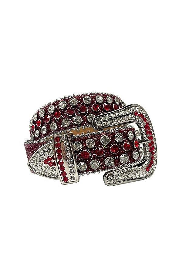 VIYASI Ceinture Femme, Cowgirl Bling Bling strassons Ceinture Ceinture cloutée for Femmes Hommes Cow-Boy Ceinture cloutée Be