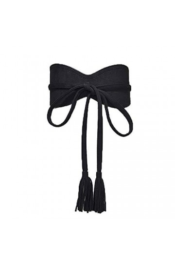 BHDCH Ceinture Femme Wrap Around Large Ceinture Ceinture Bowknot Ceinture élastique Large Cinch Convient aux Jeans Couleur :