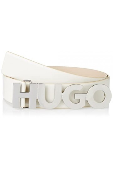 HUGO Zula Belt 3,5cm-ZL Ceinture, Light Beige271, 100 aux Femmes