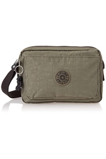Kipling Abanu M Sac à bandoulière pour femme, vert mousse, taille M US, Mousse, Medium