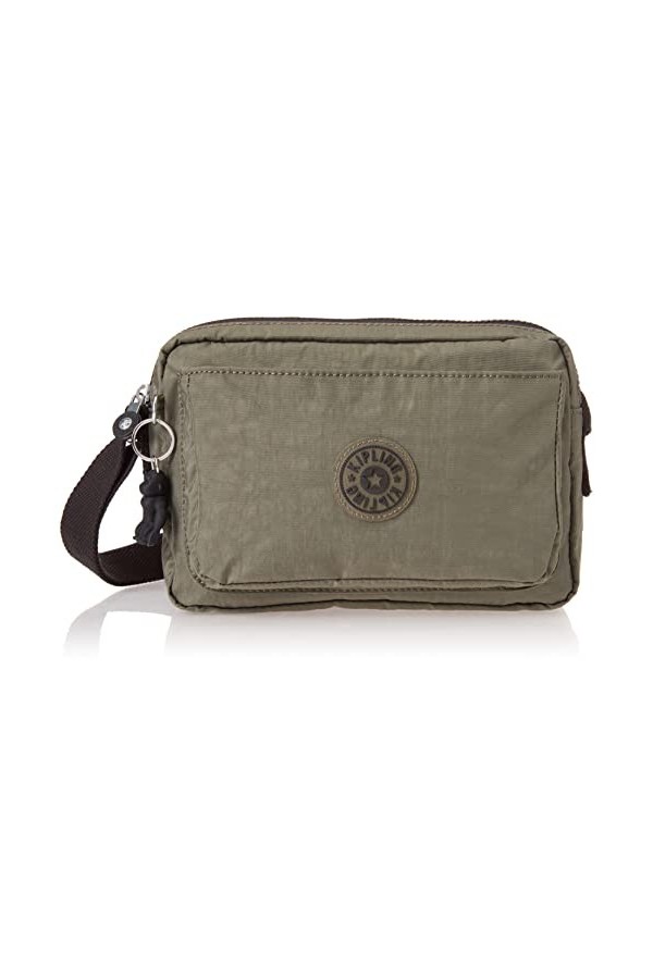Kipling Abanu M Sac à bandoulière pour femme, vert mousse, taille M US, Mousse, Medium