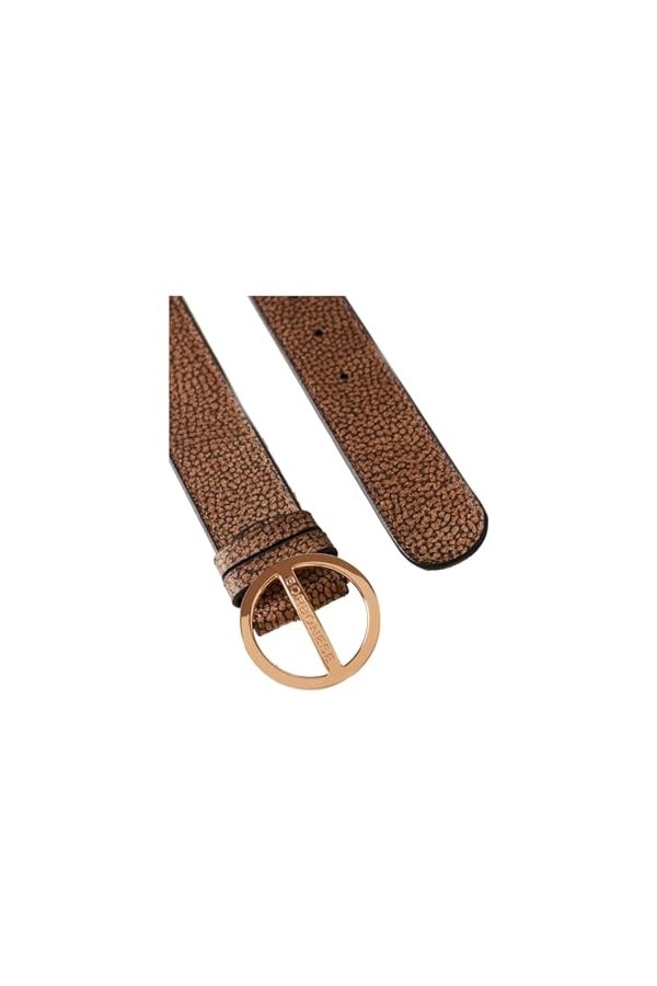 Borbonese Ceinture à vis 901035AR5, beige, L
