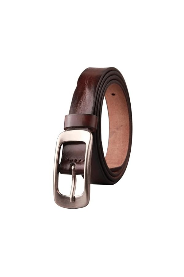 Ceintures de taille pour femmes, ceintures en peau de vache à la mode, boucle en alliage Simple en métal souple, jupes décora