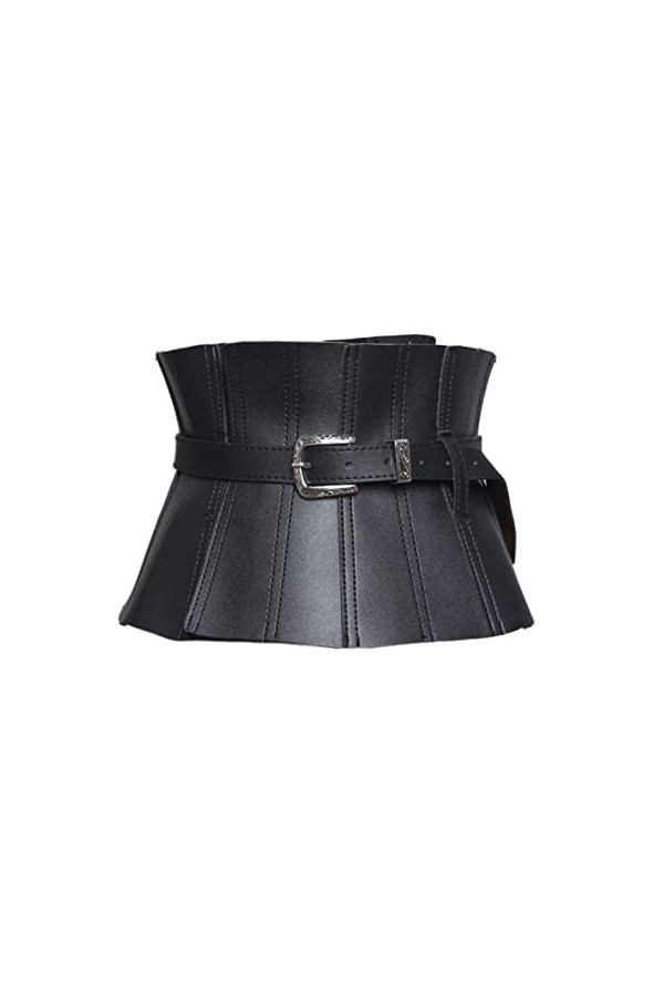 KEMNET Femmes slim Cummerbunds femme Robe manteau Corsets Ceinture Ceintures décoration ceinture large Color : Beige, Size :