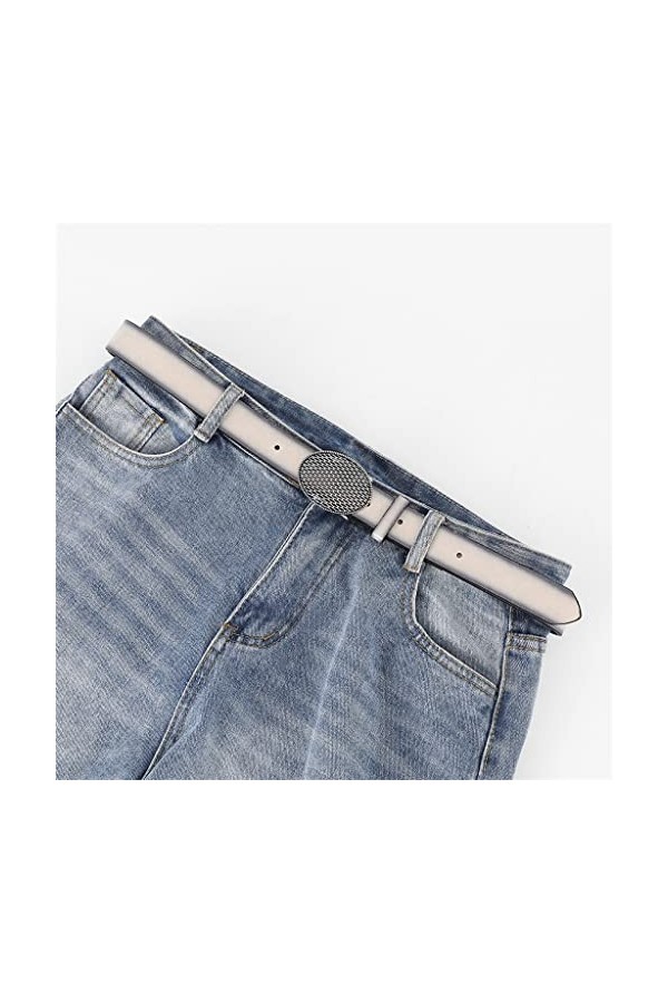 ZYXLB Ceinture décontractée Style de Mode Étudiant Jeans Ceinture Robe Décoration Ceinture