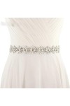 Élégant Noble Ceinture De Mariage Pour Strass De Mariée Avec Perle Lady Party Robe De Soirée Cristal Ceintures Ceintures Avec