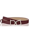 BOSS Kristin Belt 2 cm N. Ceinture, Dark Red602, 85 cm Femme