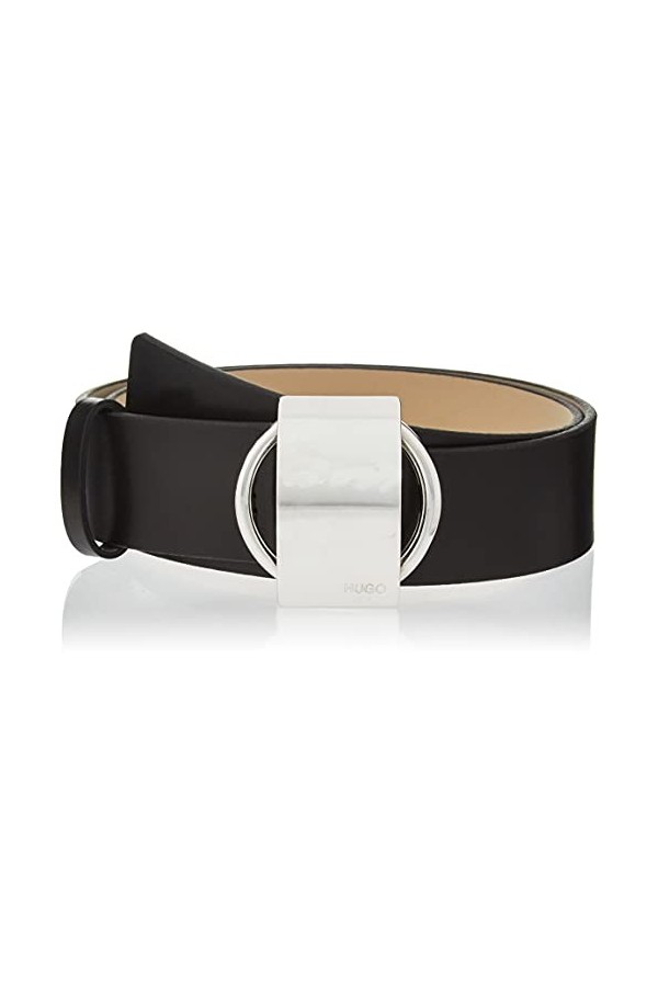 HUGO Daisy Belt 3,5 cm Ceinture, Noir 1, 75 Femme