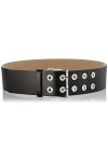 HUGO Blake B. 5 cm EY Ceinture, Noir 1, L Femme