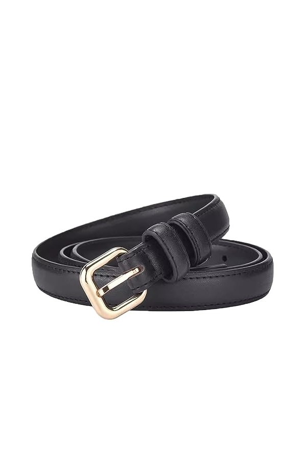 Belts For Women Ceinture Femme Mode Polyvalent Style Ins Décoration Cuir Véritable avec Jupe Ceinture Pantalon Étroite Color