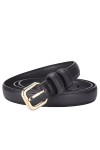 Belts For Women Ceinture Femme Mode Polyvalent Style Ins Décoration Cuir Véritable avec Jupe Ceinture Pantalon Étroite Color