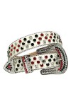 DDSP Bracelet Hommes Femmes Strass Ceinture Western Cowgirl Cowboy Bling Bling Crystal Boucle Boucle Diamant Courroies Belt 